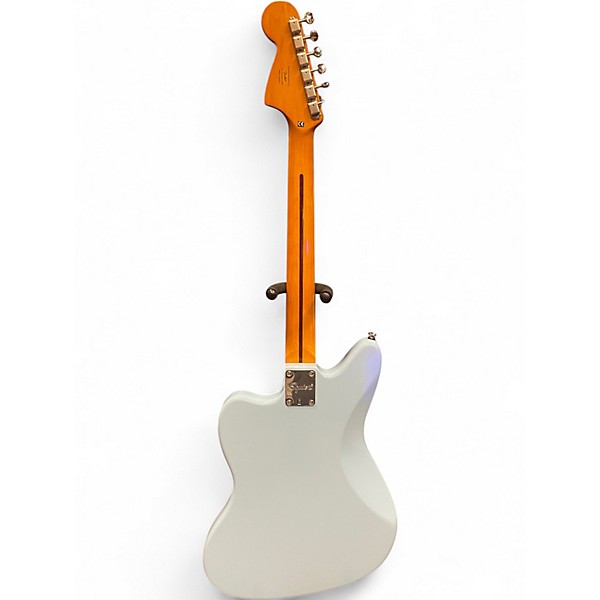 Used Squier Vintage Modified Jaguar Daphne Blue Solid Body Electric Guitar