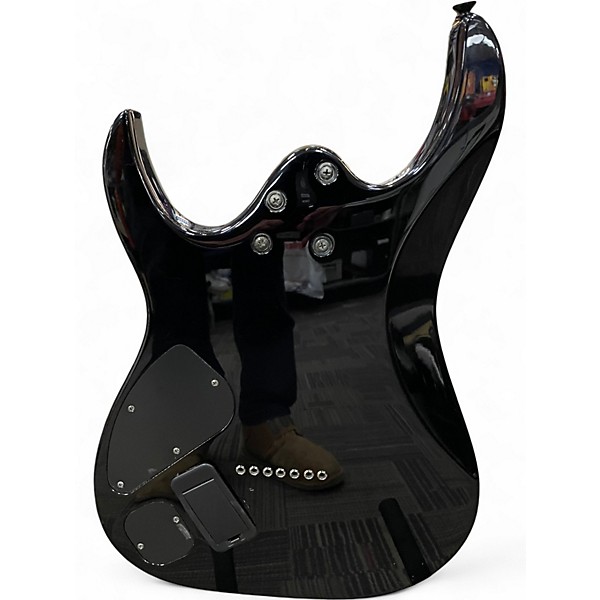 Used Ibanez RGA72TQM RG Series Black Solid Body Electric Guitar