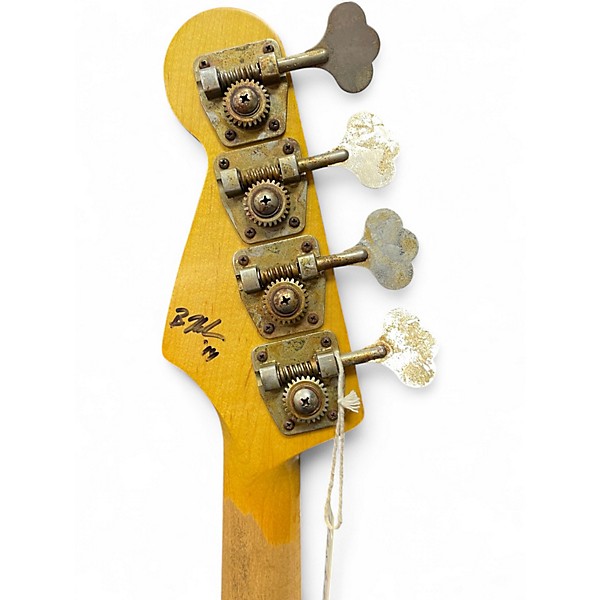 Used 2014 Nash Guitars PB63 black relic Electric Bass Guitar