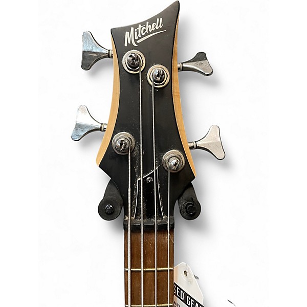 Used Mitchell MB100 SHORT-SCALE Charcoal Electric Bass Guitar
