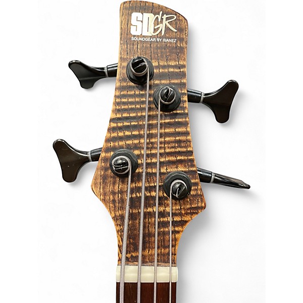 Used Ibanez SR650E Antique Brown Stained Electric Bass Guitar