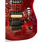 Used 2015 Jackson DK2Q PRO Trans Red Solid Body Electric Guitar