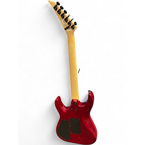 Used 2015 Jackson DK2Q PRO Trans Red Solid Body Electric Guitar