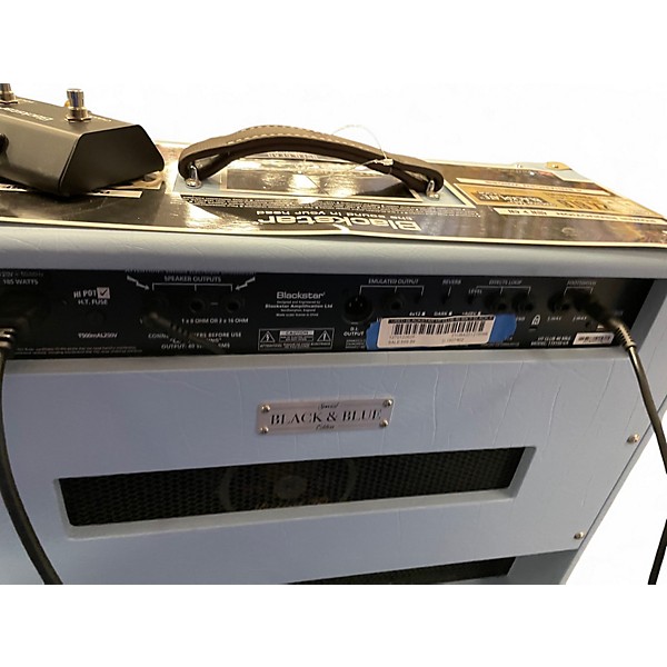 Used Blackstar HT CLUB 40 MK II BLACK AND BLUE Tube Guitar Combo Amp