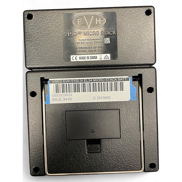 Used EVH 5150 III EL34 MICRO STACK Battery Powered Amp