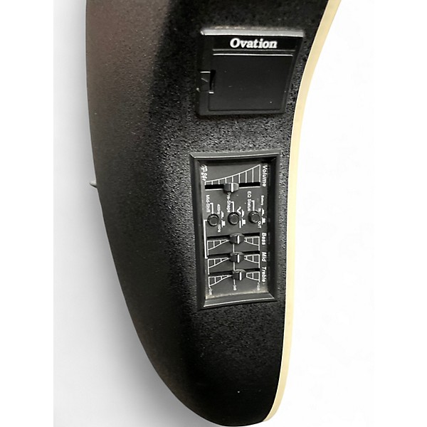 Used Ovation celebrity elite Black Acoustic Electric Guitar