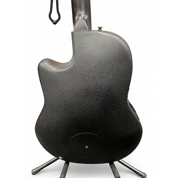 Used Ovation celebrity elite Black Acoustic Electric Guitar