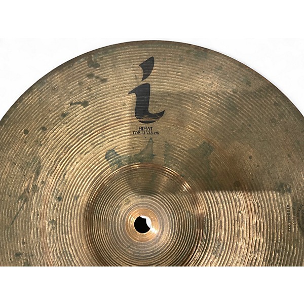 Used Zildjian 13in I SERIES HI HAT PAIR Cymbal