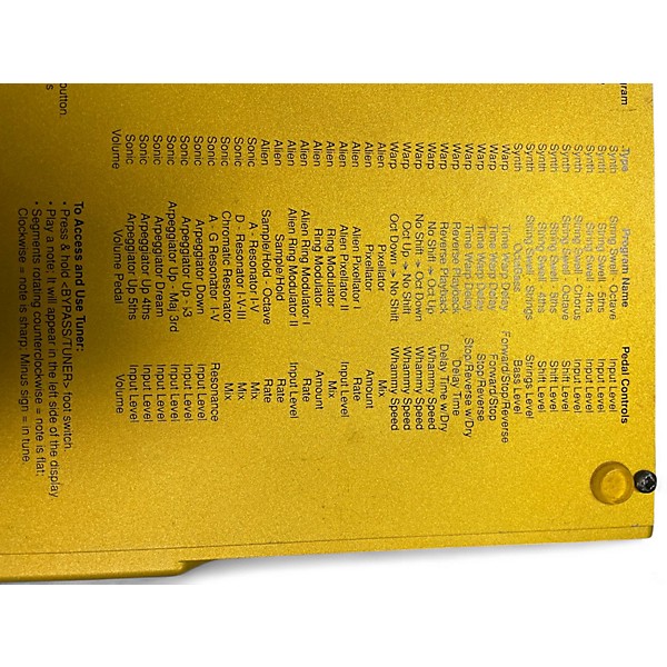 Used DigiTech XP300 Effect Pedal