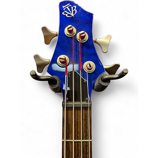 Used Ibanez BTB400 Blue Electric Bass Guitar