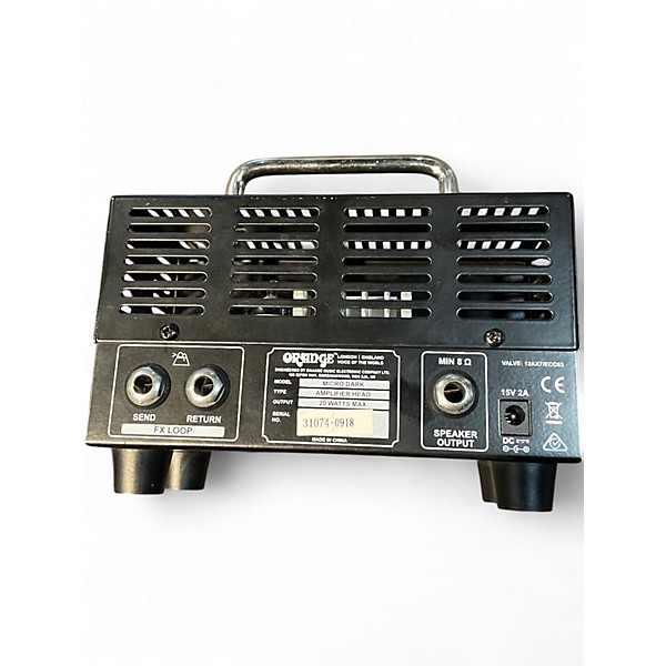 Used Orange Amplifiers Micro Dark 20W Tube Guitar Amp Head