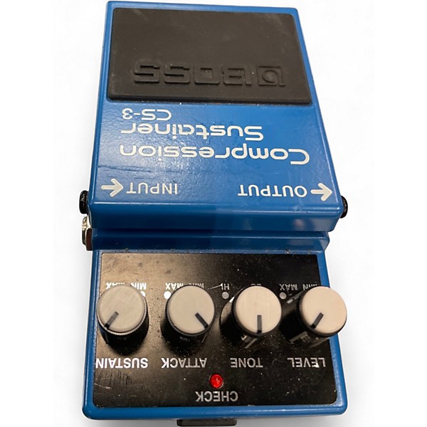 Used BOSS CS3 Compressor Sustainer Effect Pedal