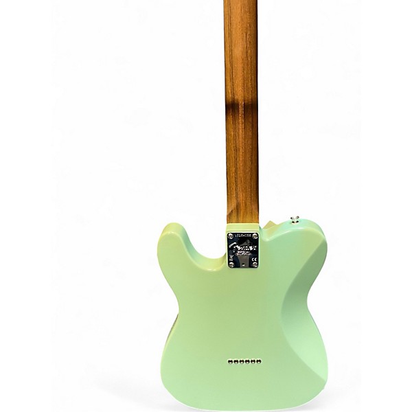 Used 2016 Fender GC FSR American Standard Telecaster Rosewood Surf Green Solid Body Electric Guitar