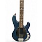 Used Sterling by Music Man Sub 4 Midnitght Blue Electric Bass Guitar