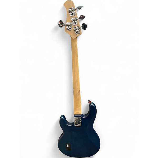 Used Sterling by Music Man Sub 4 Midnitght Blue Electric Bass Guitar