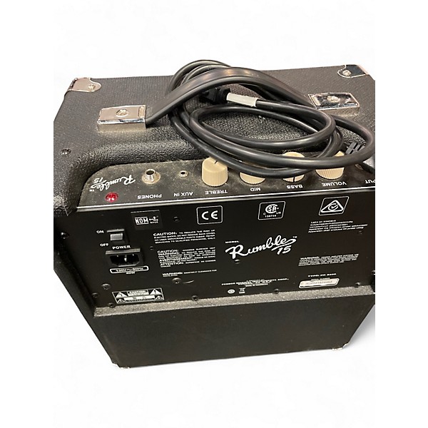 Used Fender Rumble 15 15W 1X8 Bass Combo Amp