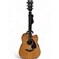 Used Yamaha FGX800C Natural Acoustic Electric Guitar thumbnail