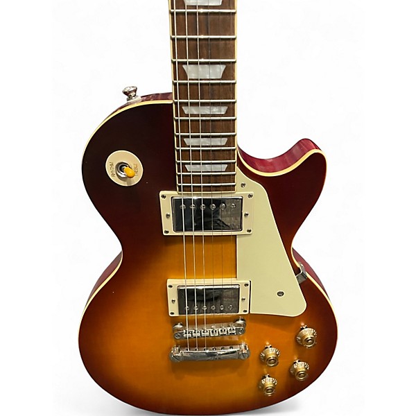 Used Epiphone LIMITED EDITION 1959 LES PAUL STD 2 Tone Sunburst Solid Body Electric Guitar