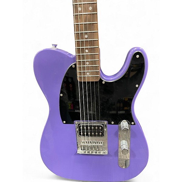 Used Squier ESQUIRE Purple Solid Body Electric Guitar
