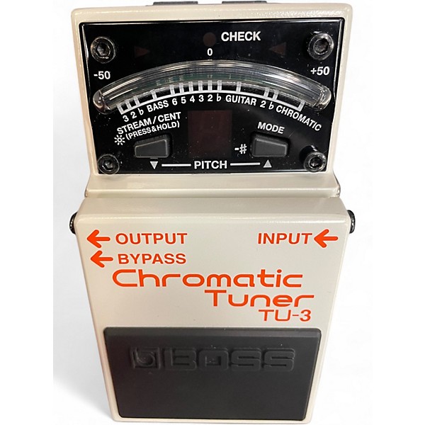 Used BOSS TU3 Chromatic Tuner Pedal
