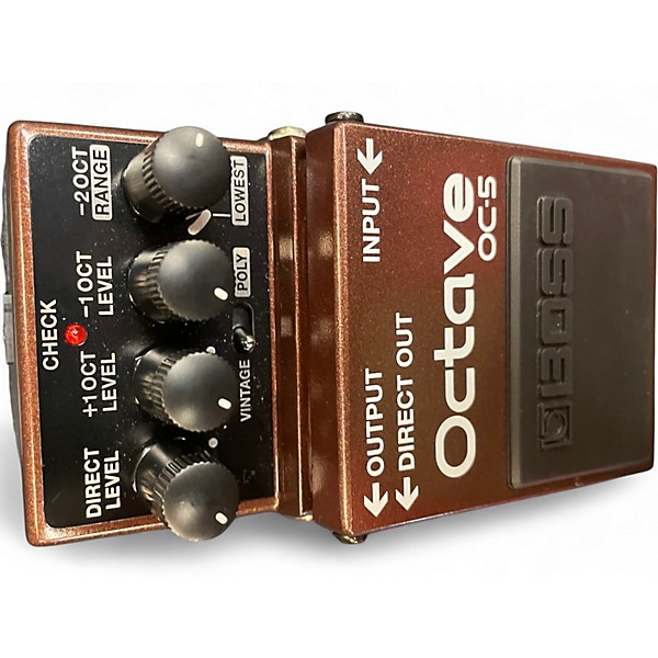 Used BOSS OC5 Octave Effect Pedal