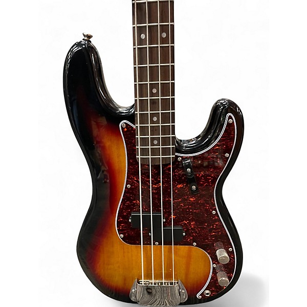Used Squier Classic Vibe 1960S Precision Bass 3 Color Sunburst Electric Bass Guitar