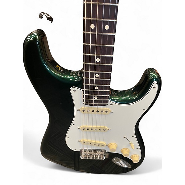 Used Fender Player Stratocaster RACING GREEN Solid Body Electric Guitar
