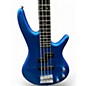 Used Ibanez mikro bass jade blue Electric Bass Guitar