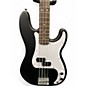 Used Squier Precision Bass Black Electric Bass Guitar
