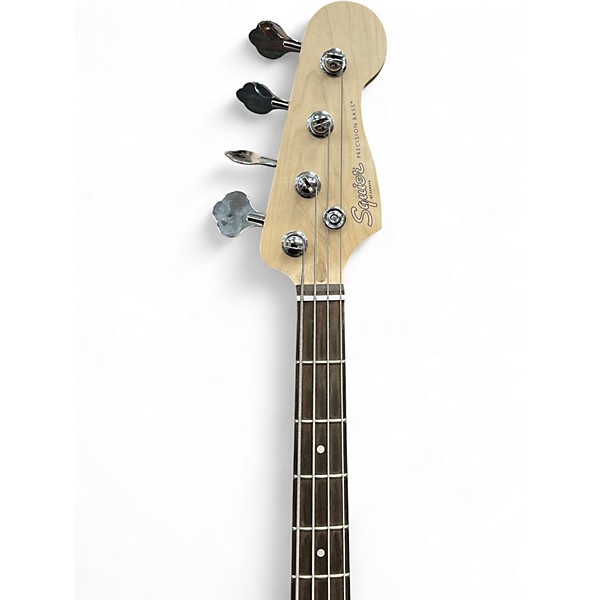 Used Squier Precision Bass Black Electric Bass Guitar