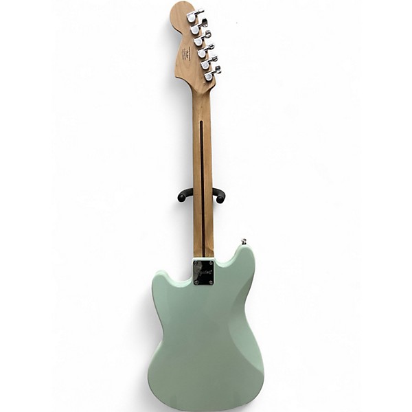 Used Squier Bullet Mustang HH Daphne Blue Solid Body Electric Guitar