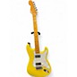 Used 2015 Fender custom shop Yellow Solid Body Electric Guitar thumbnail