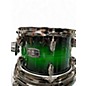 Used Yamaha 4 Piece Live Custom Emerald Green Drum Kit