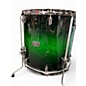 Used Yamaha 4 Piece Live Custom Emerald Green Drum Kit