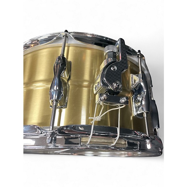 Used Yamaha 13in RECORDING CUSTOM BRASS Gold Drum