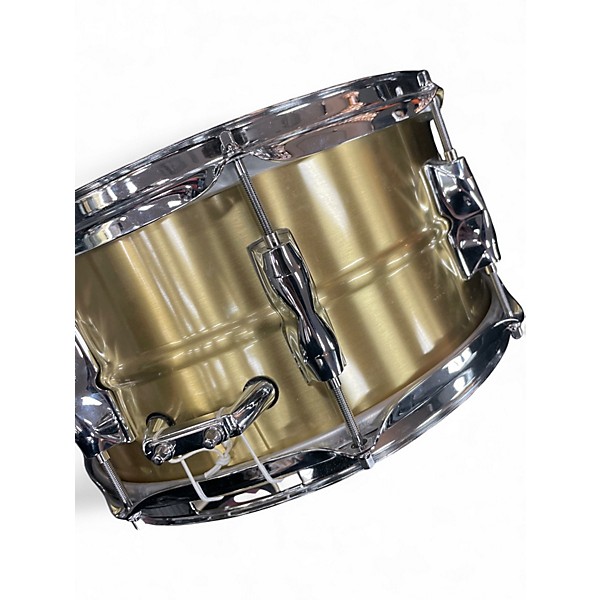 Used Yamaha 13in RECORDING CUSTOM BRASS Gold Drum