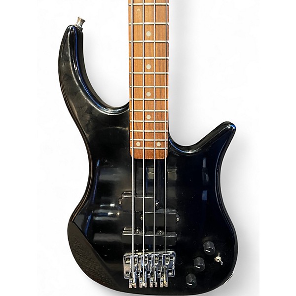 Used Louis Johnson Treker Black Electric Bass Guitar