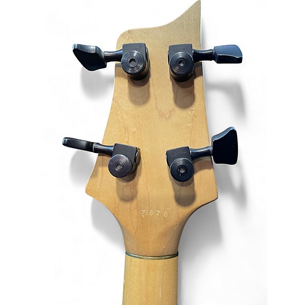 Used Louis Johnson Treker Black Electric Bass Guitar