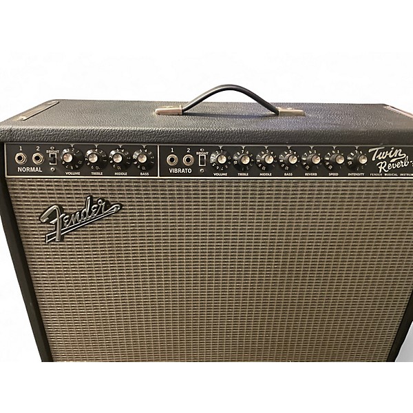 Used Fender Twin Reverb 2x12 Tube Guitar Combo Amp
