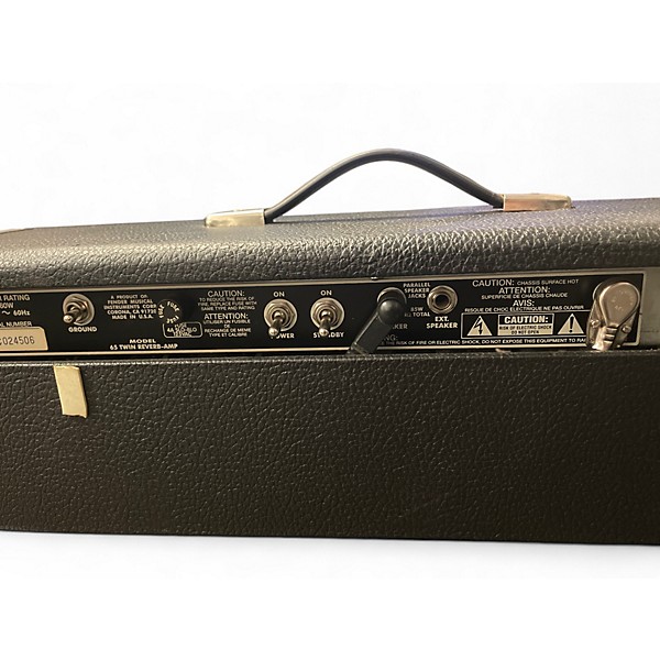 Used Fender Twin Reverb 2x12 Tube Guitar Combo Amp