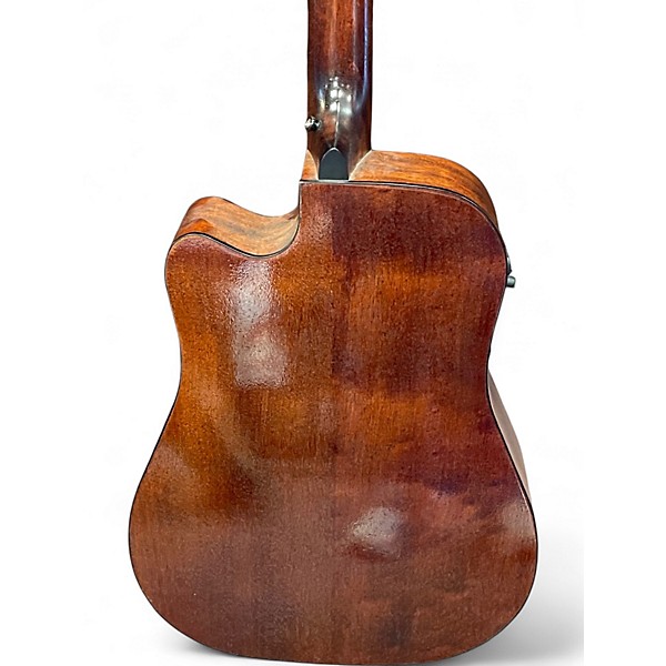 Used Ibanez aw5412ce Natural 12 String Acoustic Electric Guitar