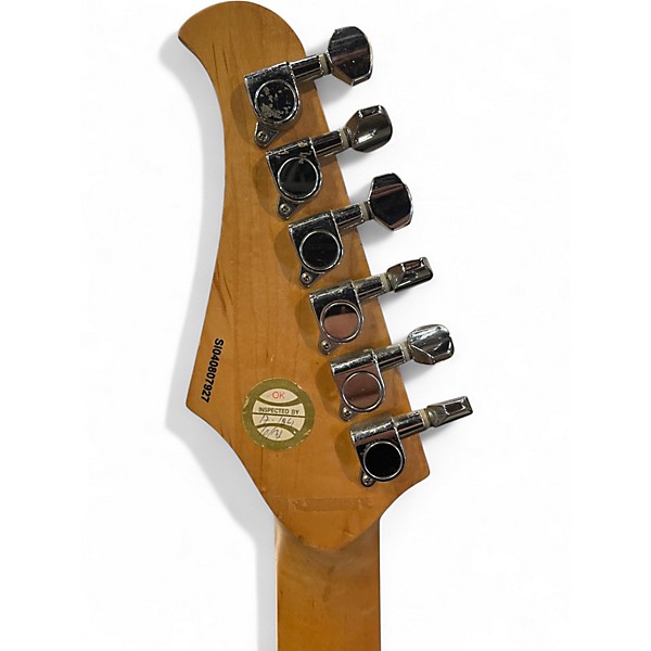 Used Silvertone SS11 Blue Solid Body Electric Guitar