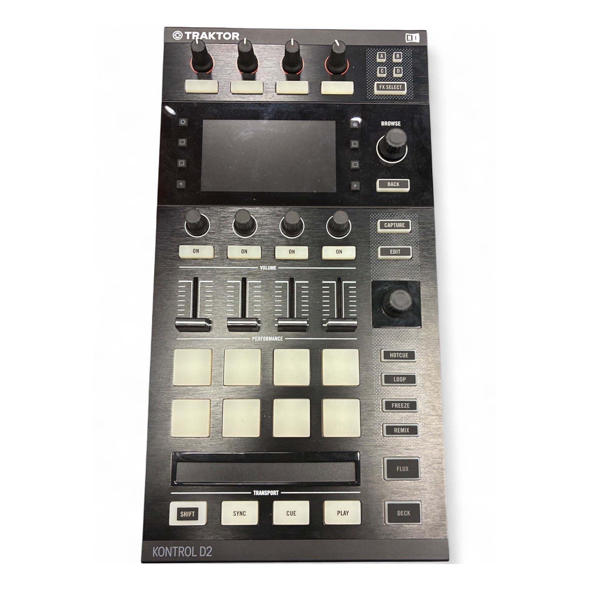 Used Native Instruments Traktor Kontrol D2 DJ Mixer | Guitar Center