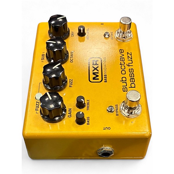 Used MXR SUB OCTAVE BASS FUZZ Effect Pedal