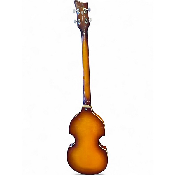 Used Hofner HIBBSBO1 Violin 2 Tone Sunburst Electric Bass Guitar