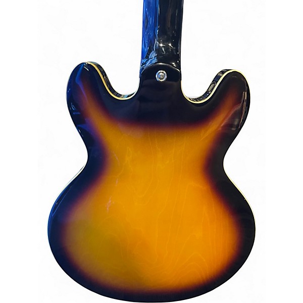 Used Epiphone Casino Coupe 2 Tone Sunburst Hollow Body Electric Guitar