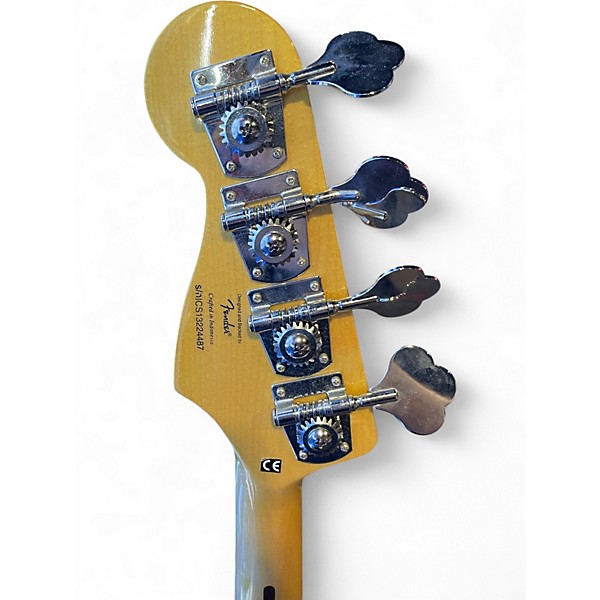 Used Squier Affinity Jazz Bass 2 Tone Sunburst Electric Bass Guitar