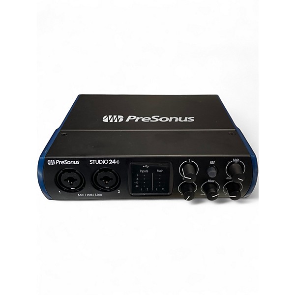 Used PreSonus Studio 24C Audio Interface