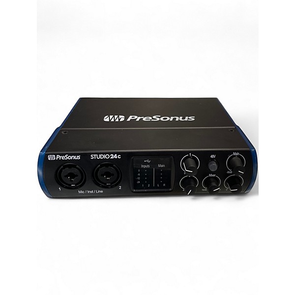 Used PreSonus Studio 24C Audio Interface
