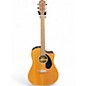 Used Fender CD60SCE Natural Acoustic Electric Guitar thumbnail